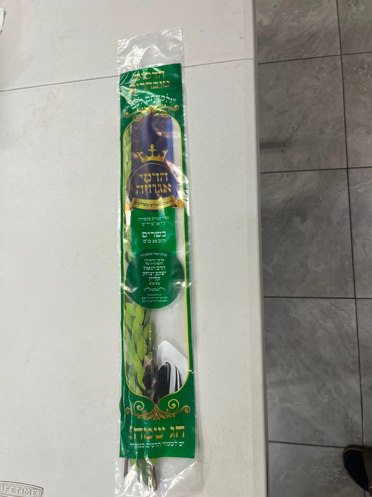 YANOVER ESROG #10 with Lulav Hadasim and Arovos, FREE SHIPPING.